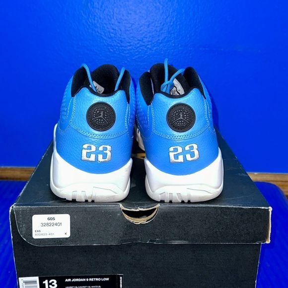 Size 13 - Men’s Nike Air Jordan 9 Retro Low Pantone 2016 832822-401 - Picture 7 of 8